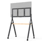 A-frame design invites engagement with the low-latency DTEN D7 touchscreen for interactive meetings.