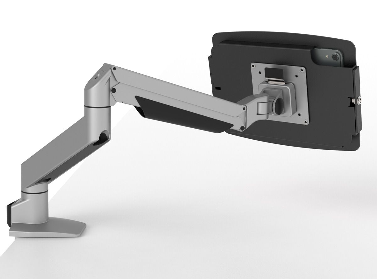 Articulating Arm Stand with Space enclosure - iPad