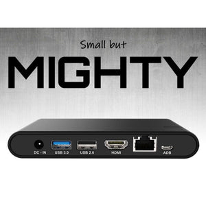 Compact 4K AV player by Qbic delivering ultra HD content at 60fps for digital signage