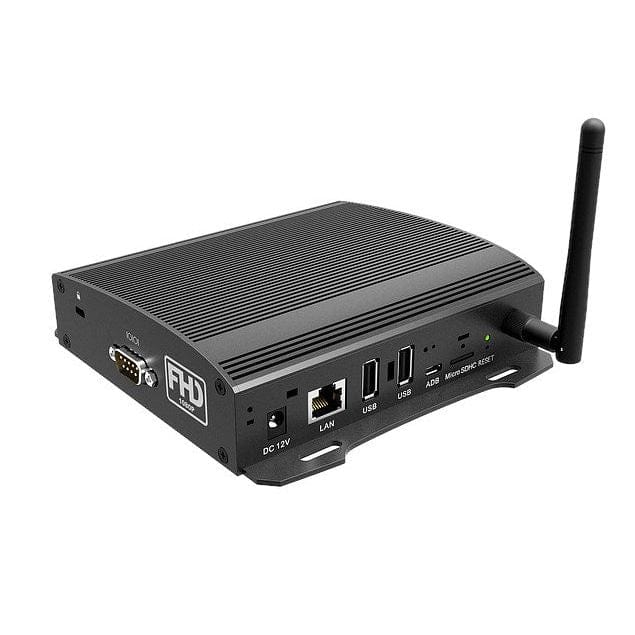 Smart Box PC, RS-232 control port, Remote Configuration Center,
