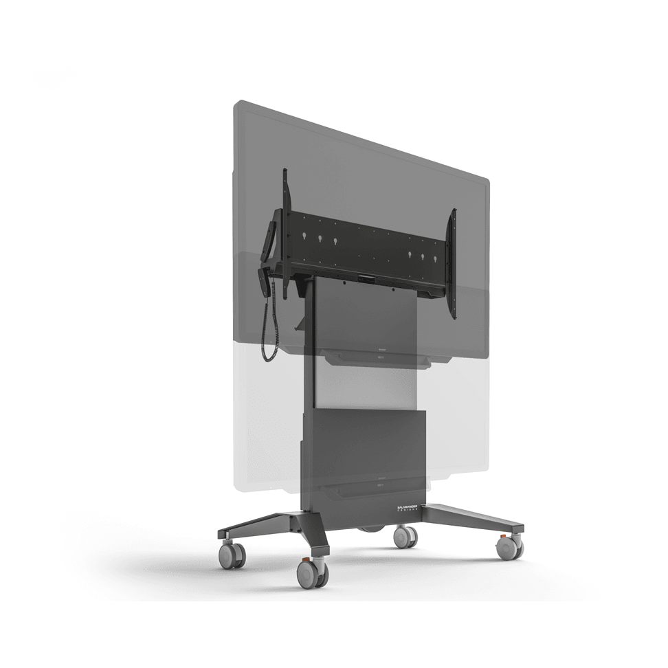 Salamander Designs TV Cart Electric Lift Mobile Display Stand