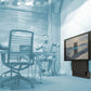 Salamander Designs TV Cart Electric Lift Wall Stand for Surface Hub 2S & 3