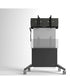 Salamander XL Electric Lift Mobile Stand features a wired remote, durable powder-coated steel frame, and Linak motor components for reliable, long-lasting performance