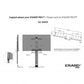 StandiT TV Cart Accessory STANDiT Pro Player Rack