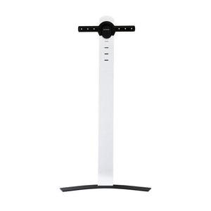 The Salamander Acadia Large Fixed Height Wall Stand securely mounts 30" to 65" screens with a stylish, drill-free design, perfect for retail, office, and rental spaces.