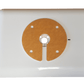 Secure Surface tablet wall mount optimised for receptions, kiosks, or expos with slim profile and easy interactive access.