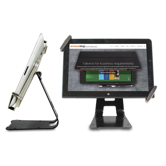 tilts and rotates for ease of use POS, sign in mangement solutions